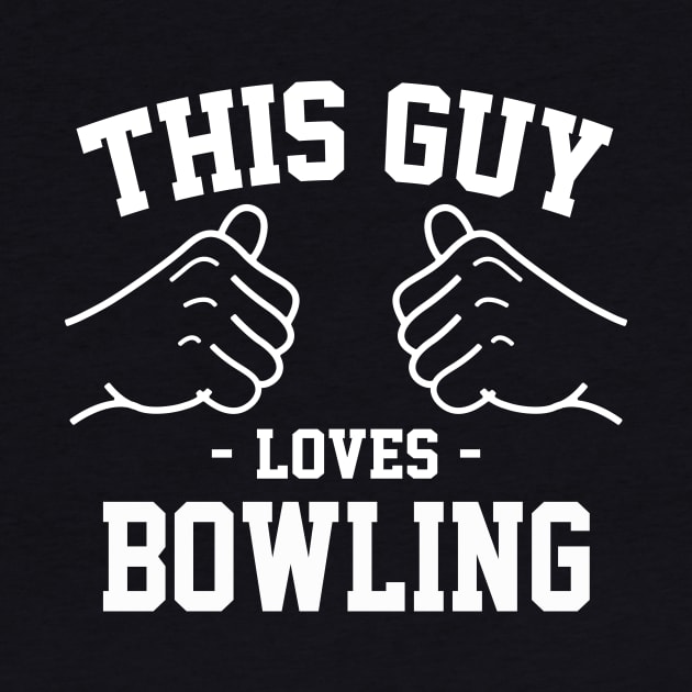 This guy loves bowling by Lazarino